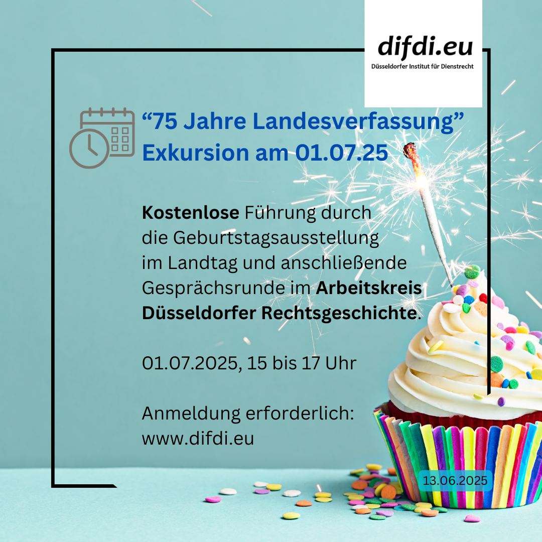 Exkursion: 75 Jahre Landesverfassung NRW